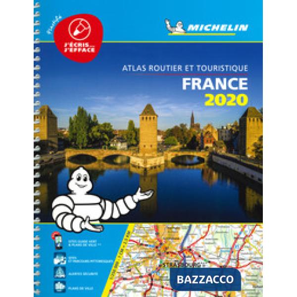 France. Atlas routier et touristique 2020. Ediz. a spirale
