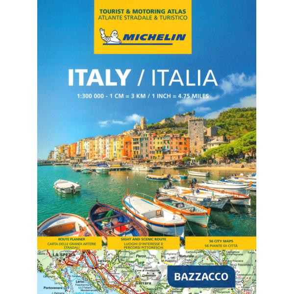 Italy. Atlas routier et touristique. Ediz. a spirale