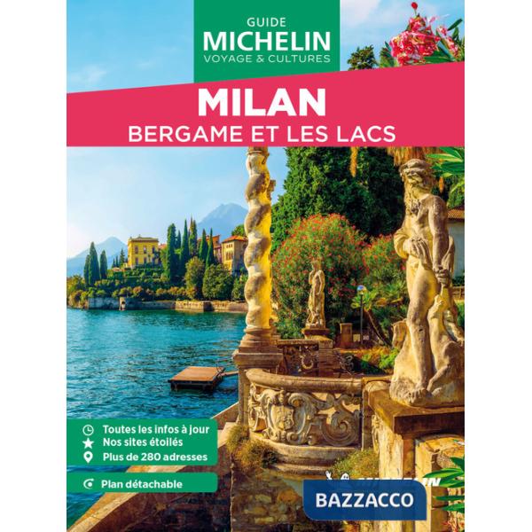 Milan, Bergame et les lacs. Con Carta geografica ripiegata
