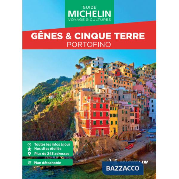 Genova e costa ligure. Ediz. francese. Con Carta geografica ripiegata