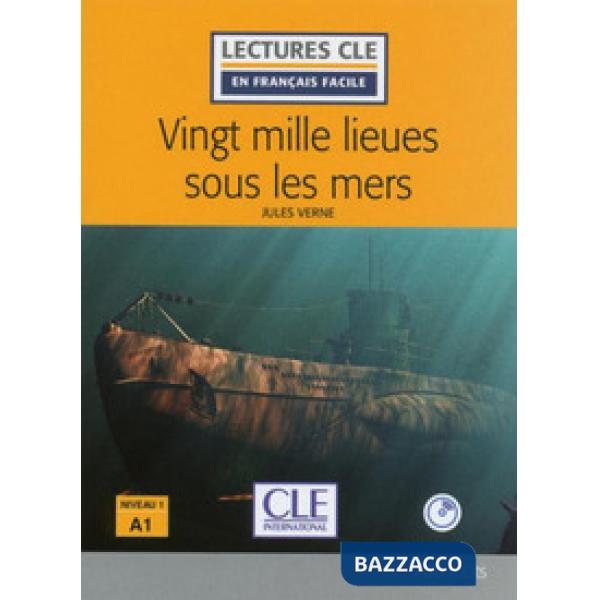 LECTURE FACILE 1/A1 VINGT MILLE LIEUES MERS + CD