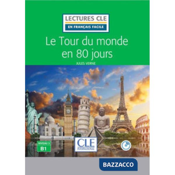 LECTURE FACILE 3/B1 TOUR MONDE 80 JOURS + CD 2ED