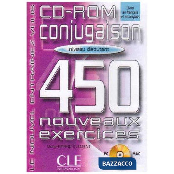 CONJUGAISON 450 EXER DEBUT CDROM