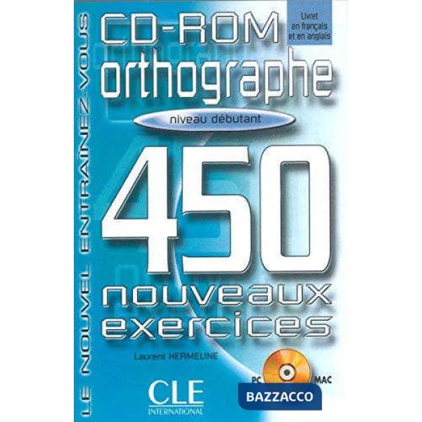 ORTHOGRAPHE 450 EXER DEBUT CDROM