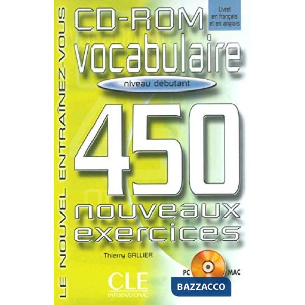 VOCABULAIRE 450 EXER DEBUT CDROM