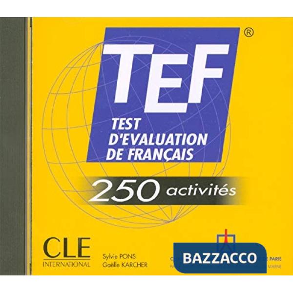 TEF 250 ACTIVITES CD