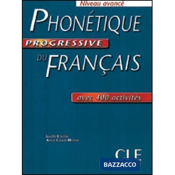 PHONETIQUE PROGRESSIVE AVANCE LIVRE