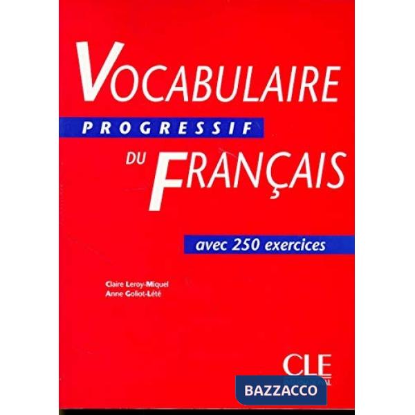 VOCABULAIRE PROGRESSIF INTERM LIVRE
