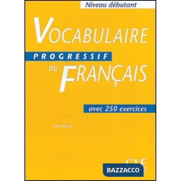 VOCABULAIRE PROGRESSIF DEBUTANT LIVRE