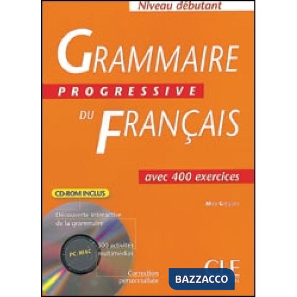 GRAMMAIRE PROGRESSIVE DEBUT LIVRE + CDROM