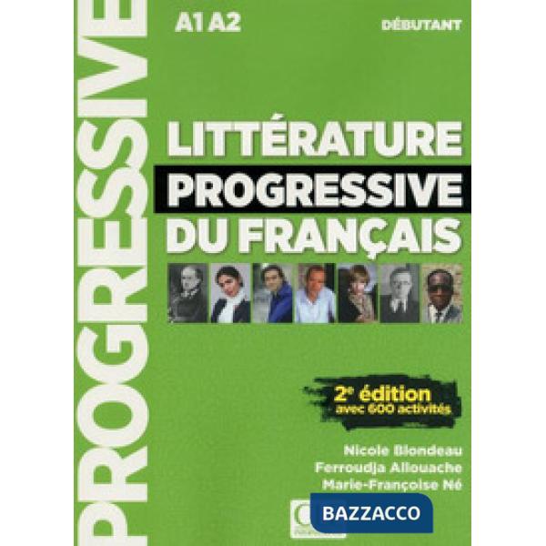 LITTERATURE PROGRESSIVE DEBUT LIVRE + CD 2ED NC