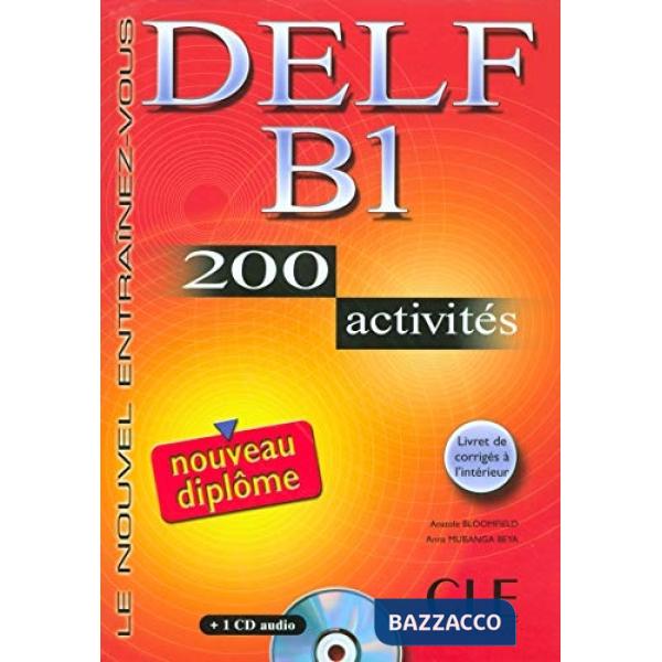 DELF B1 200 ACTIVITES LIVRE + CD