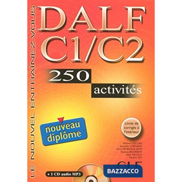 DALF C1/C2 250 ACTIVITES LIVRE + CD