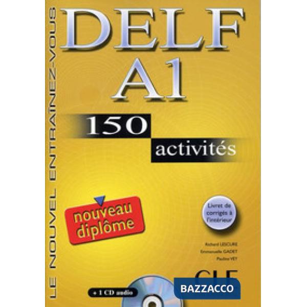 DELF A1 150 ACTIVITES LIVRE + CD