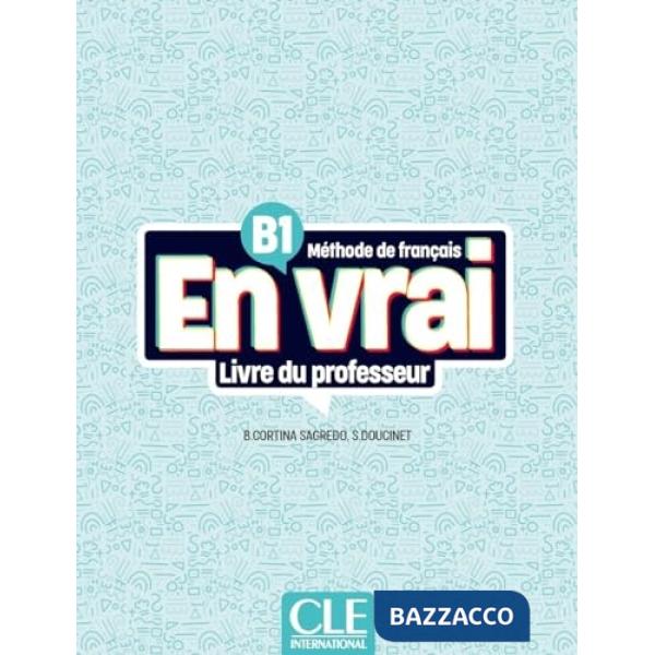 EN VRAI LIVRE DU PROFESSEUR B1