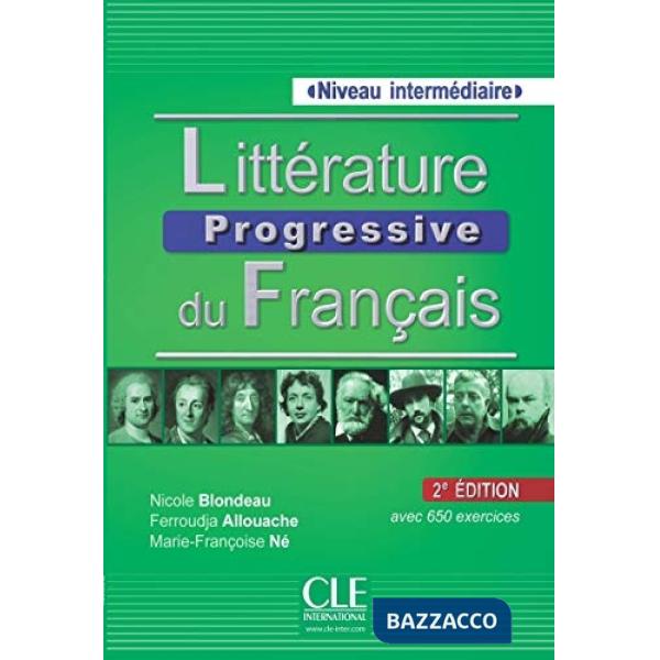 LITTERATURE PROGRES FLE INTERMEDIAIRE + CD NC