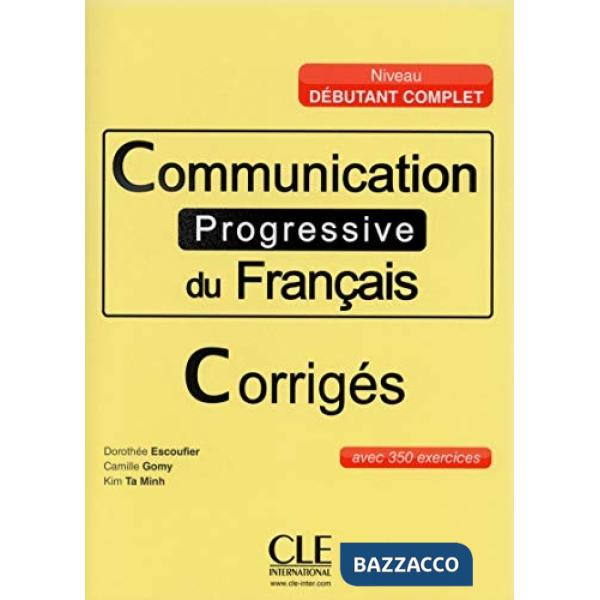 COMMUNICATION PROGRESSIVE GRAND DEB CORRIGES