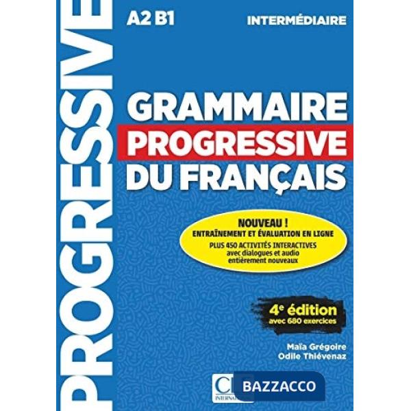 GRAMMAIRE PROGRESSIVE INTER 4ED + CD