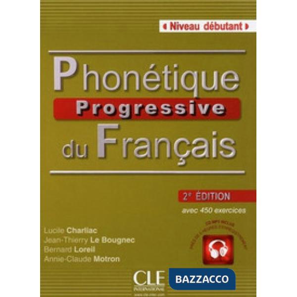 PHONETIQUE PROGRESSIVE DEBUT 2ED + CD MP3