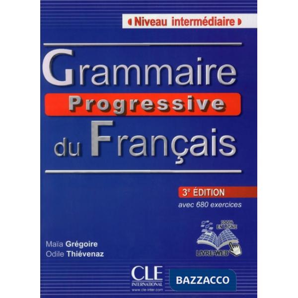 GRAMMAIRE PROGRESSIVE 3ED INTER LIVRE + CD