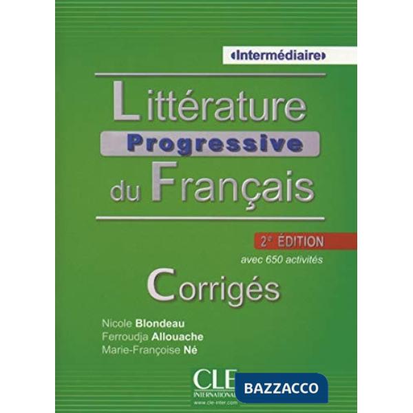 LITTERATURE PROGRESSIVE 2ED INTER CORRIGES