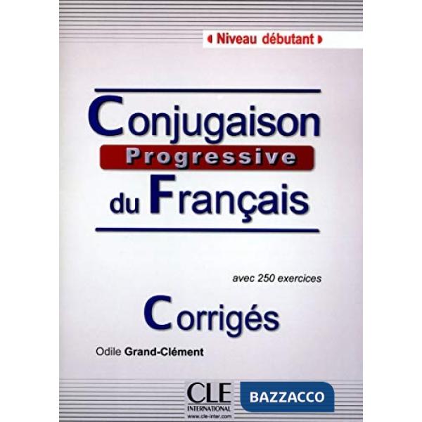 CONJUGAISON PROGRESSIVE DEBUT CORRIGES