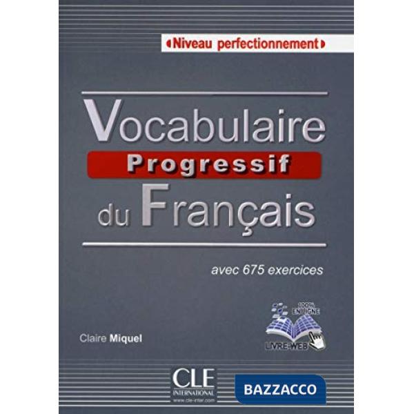 VOCABULAIRE PROGRES PERFECTIONNEMENT LIVRE + CD