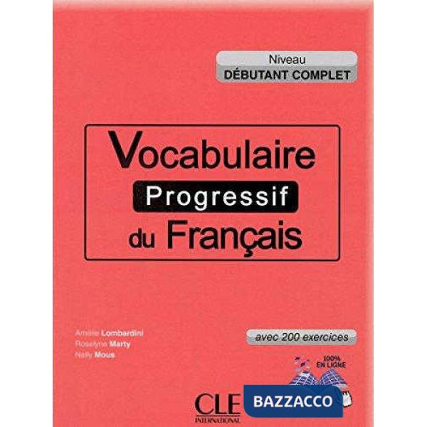 VOCABULAIRE PROGRESSIF DEBUTANT COMPLET + CD