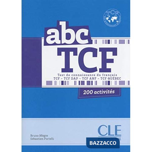 ABC TCF TEST CONNAISSANCE FRANCAIS + CD