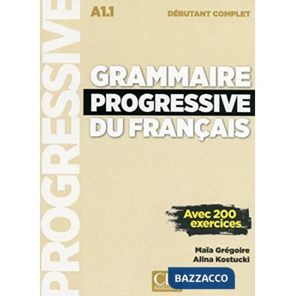 GRAMMAIRE PROGRESSIVE DEBUT COMPLET + CD + EB NC