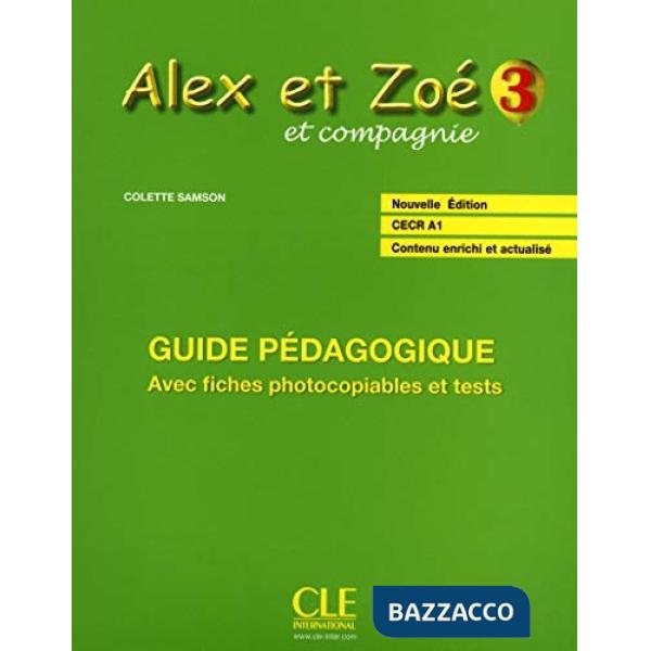 ALEX ET ZOE 3 2ED. GUIDE