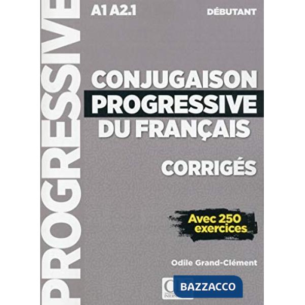 CONJUGAISON PROGRESSIVE DEBUT CORRIGES NC