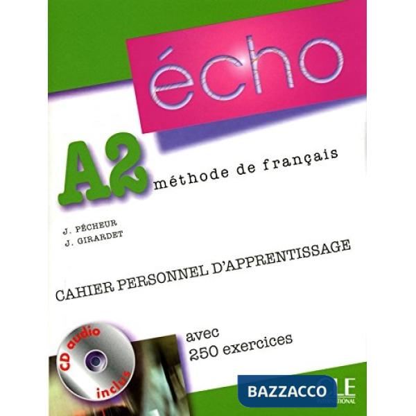 ECHO A2 CAHIER + CD + CORRIGES