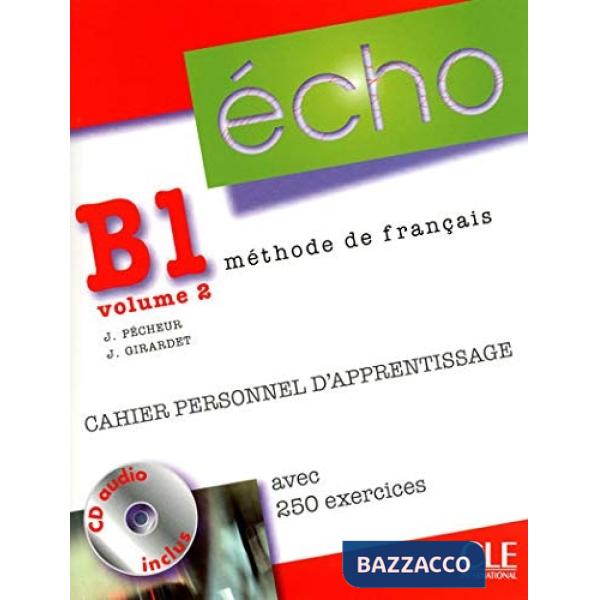 ECHO B1 2 CAHIER APPRENTISSAGE + CD