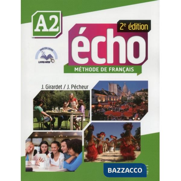 ECHO 2ED A2 ELEVE + DVDROM + LIVRE WEB