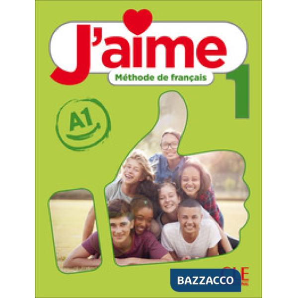 J'AIME LIVRE DE L'ELEVE 1 + CAHIER D'ACTIVITES 1 (LIVELLO A1)