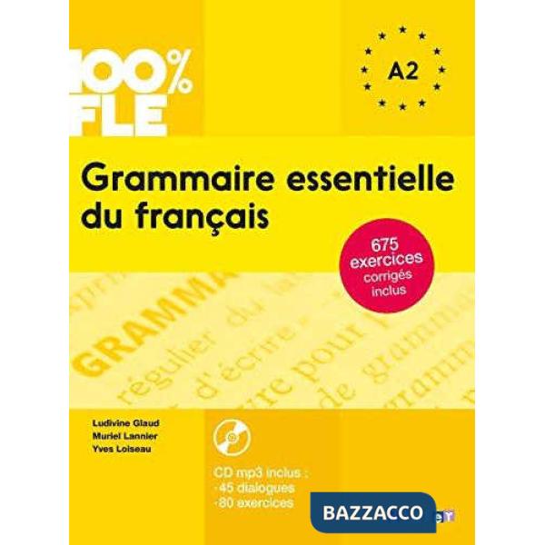 GRAMMAIRE ESSENTIELLE DU FRANCAIS A1 A2 LIVRE + CD