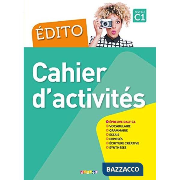 EDITO 2018 C1 CAHIER