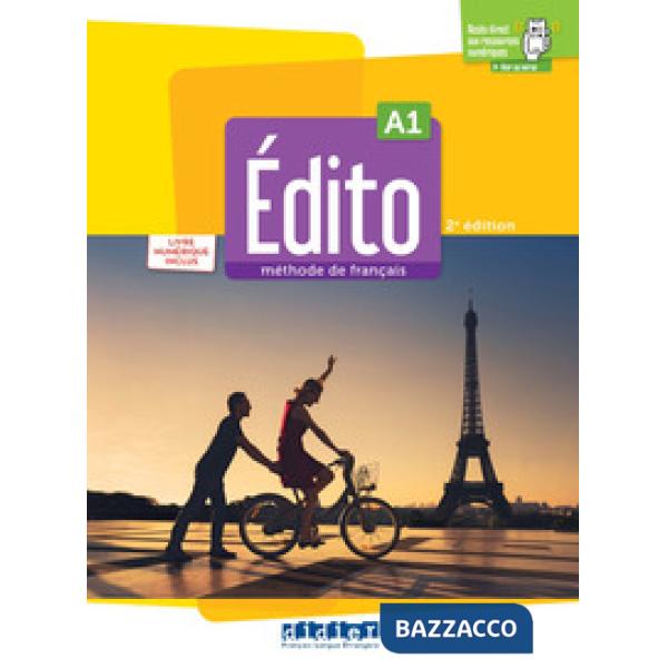 EDITO 2022 A1 2ED LIVRE + CODE NUMERIQUE