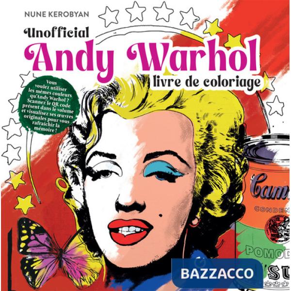 Andy Warhol. Livre de coloriage. Non officiel