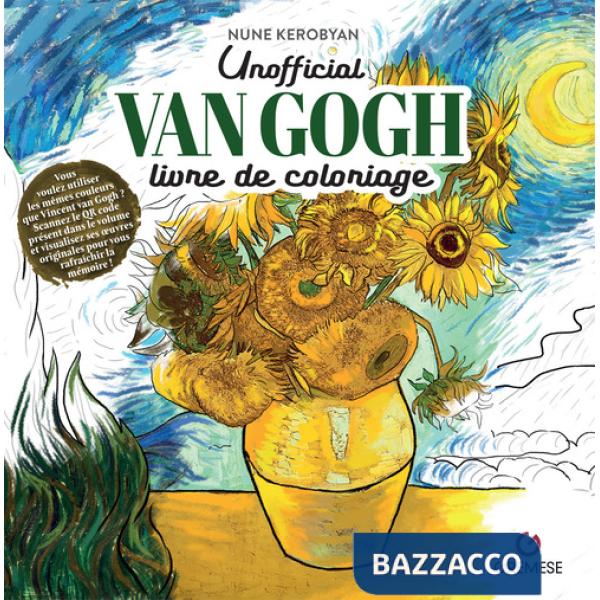 Vincent van Gogh. Livre de coloriage. Non officiel