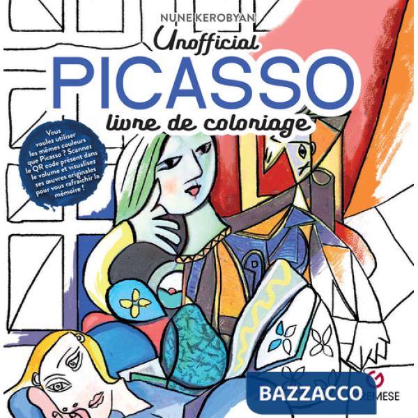 Pablo Picasso. Livre de coloriage. Non officiel