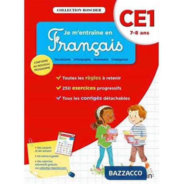 JE M'ENTRAINE E N FRANCAIS CE1 7-8 ANS