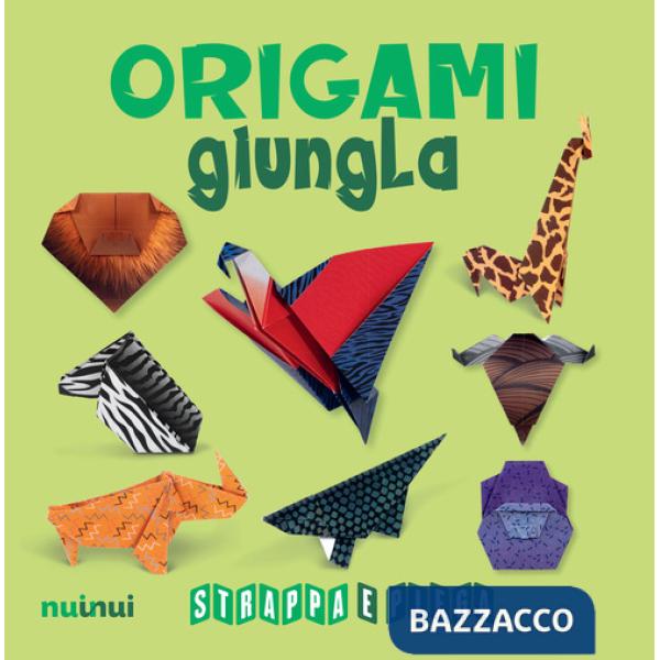 Origami giungla. Strappa e piega
