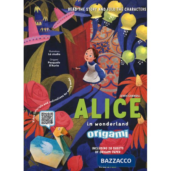 Alice in Wonderland origami