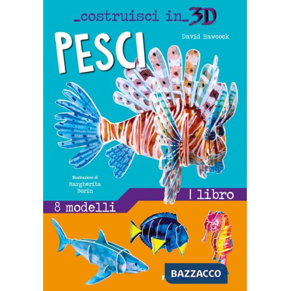 Pesci. Costruisci in 3D. Con gadget