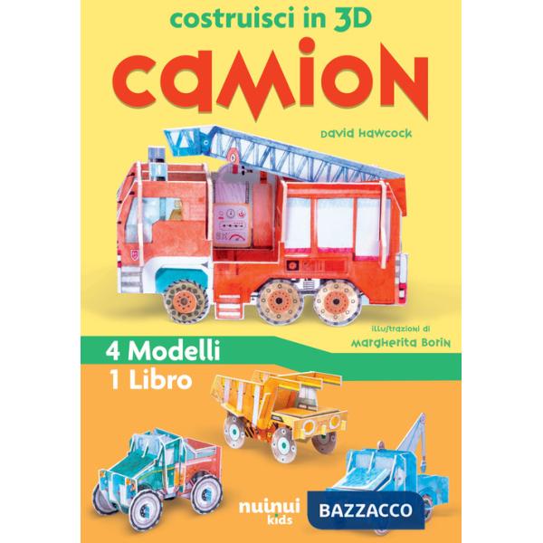 Camion. Costruisci in 3D. Ediz. a colori. Con 8 fogli di cartoncino