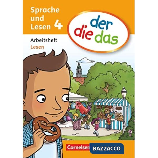 DER DIE DAS - SPRACHE UND LESEN 4 ARBEITSHEFT TEIL A UND B