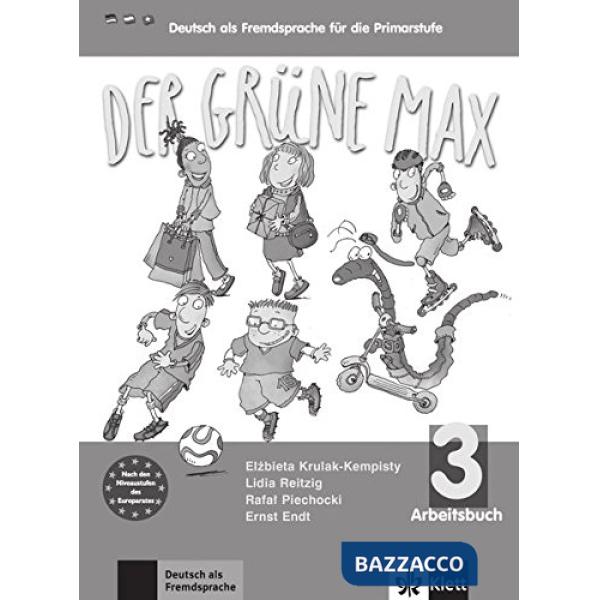 DER GRUNE MAX 3 ARBEITSBUCH + CD