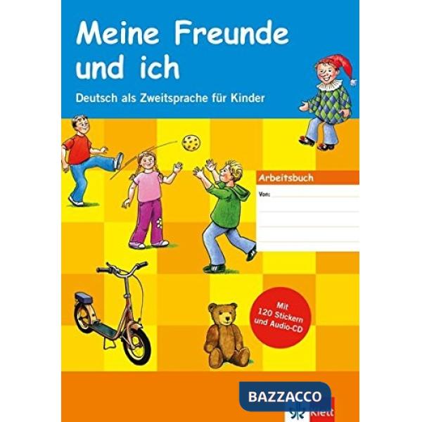 MEINE FREUNDE UND ICH ARB./STICKERN + CD